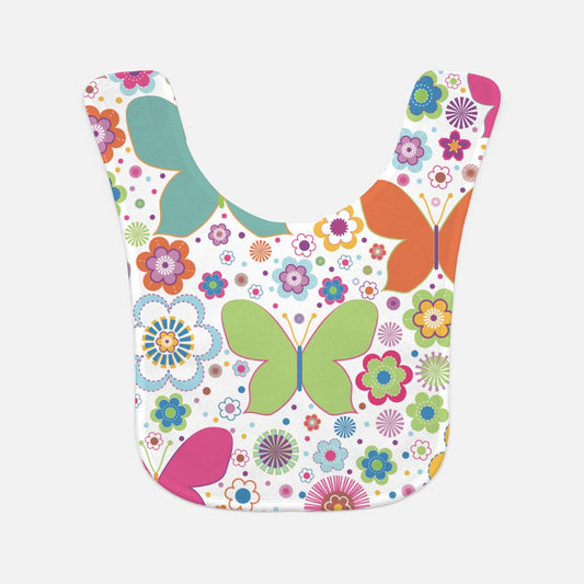 Butterflies Menagerie Baby Bib