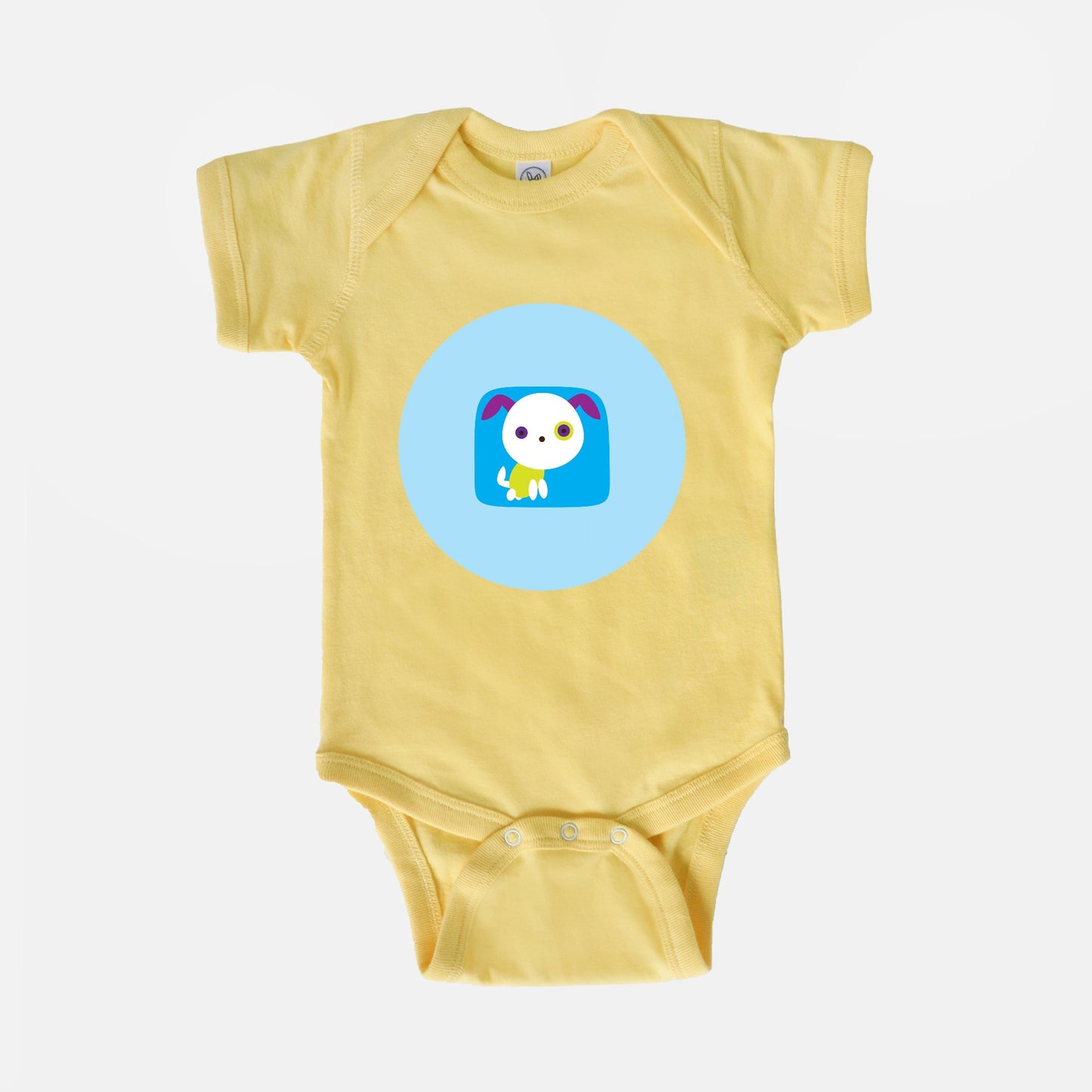 Perfect Puppy Short-Sleeve Baby Bodysuit