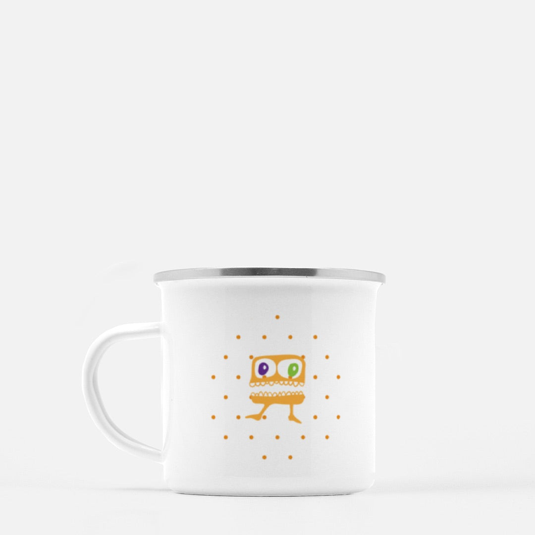 Orange Ogre 10-oz. Camp Mug